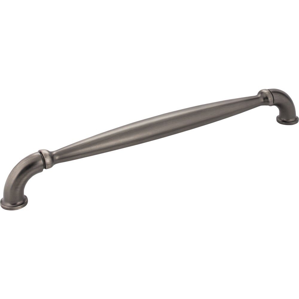 Jeffrey Alexander 737-12BNBDL brushed pewter cabinet pull / appliance pull