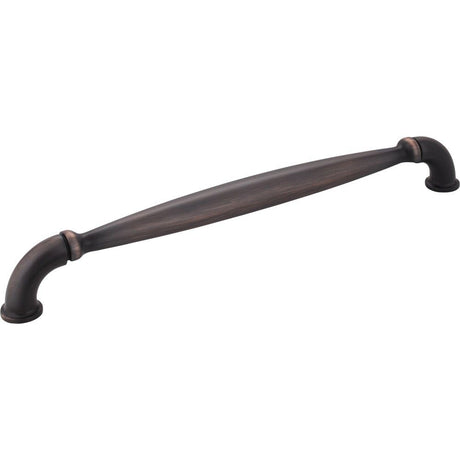 Jeffrey Alexander 737-12DBAC brushed oil rubbed bronze cabinet pull / appliance pull
