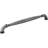 Jeffrey Alexander 737-12SIM distressed antique silver cabinet pull / appliance pull
