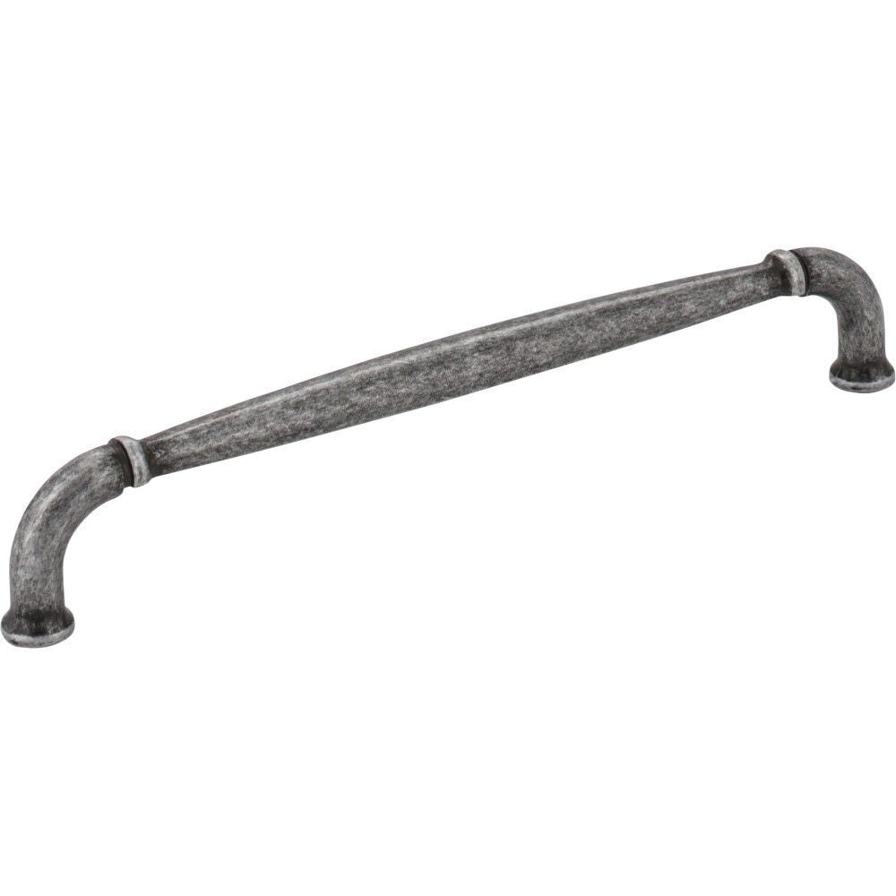 Jeffrey Alexander 737-160SIM distressed antique silver cabinet drawer pull