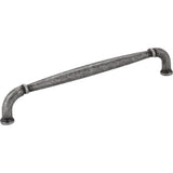 Jeffrey Alexander 737-160SIM distressed antique silver cabinet drawer pull