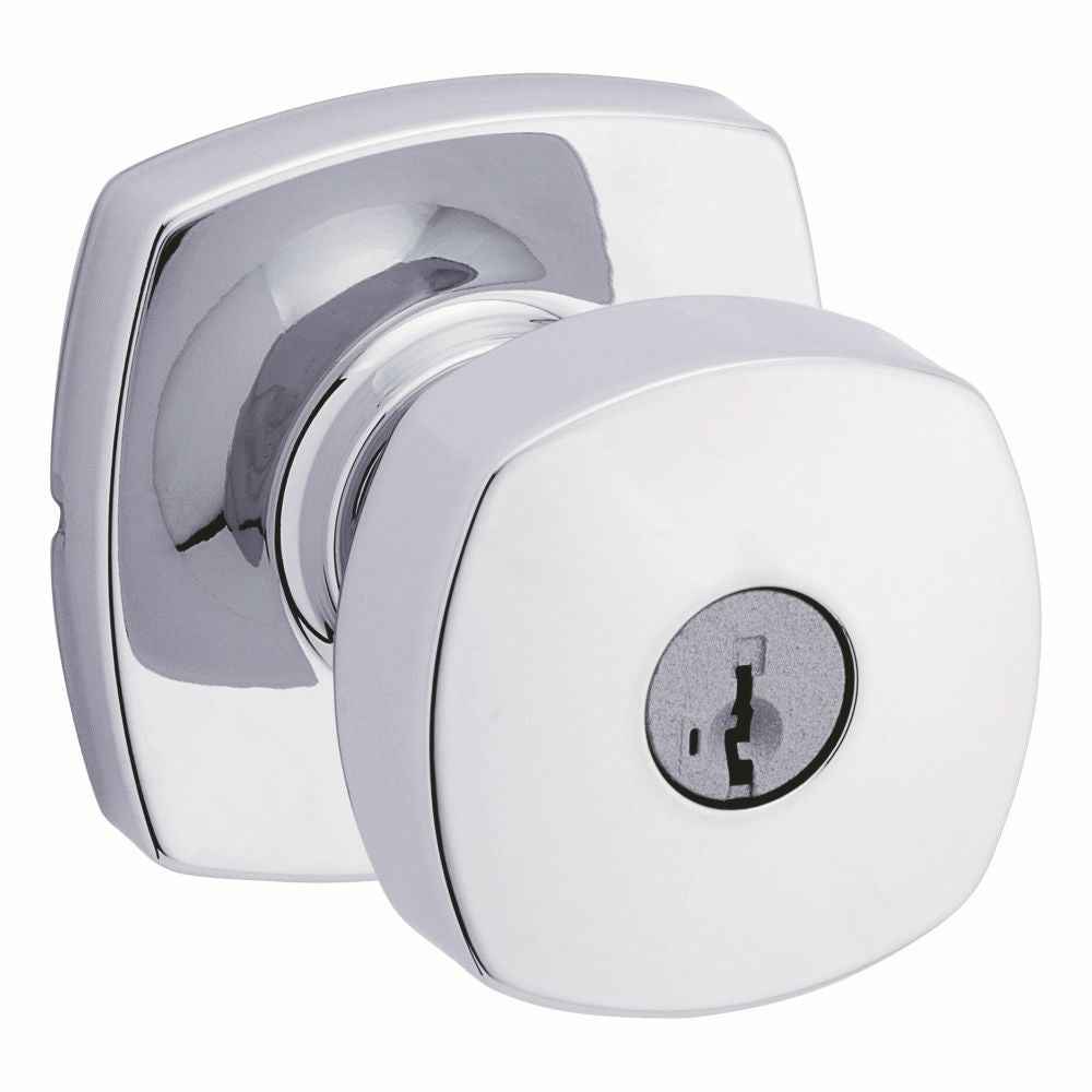 Kwikset 740AYKMDT Arroyo Knob in Bright Chrome