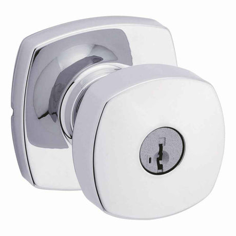 Kwikset 740AYKMDT Arroyo Knob in Bright Chrome