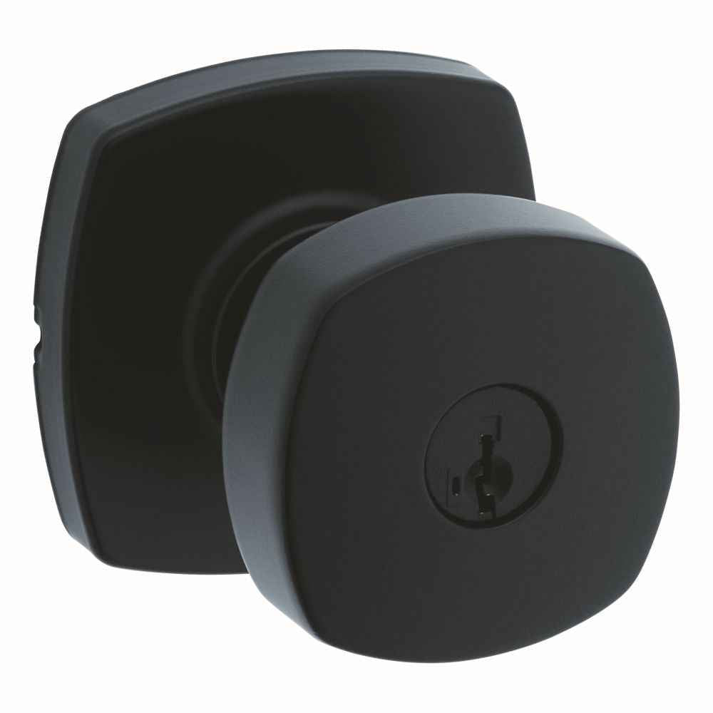Kwikset 740AYKMDT Arroyo Knob in Matte Black