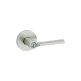 Kwikset 740LSLRDT Lisbon Lever in Satin Nickel