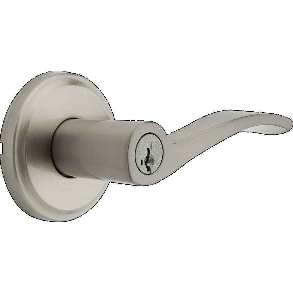 Kwikset 740SEL Sedona Lever Entry Door Lock SmartKey in Satin Nickel