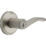 Kwikset 740SEL Sedona Lever Entry Door Lock SmartKey in Satin Nickel