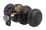 Kwikset 740H-15 satin nickel keyed entry door knob