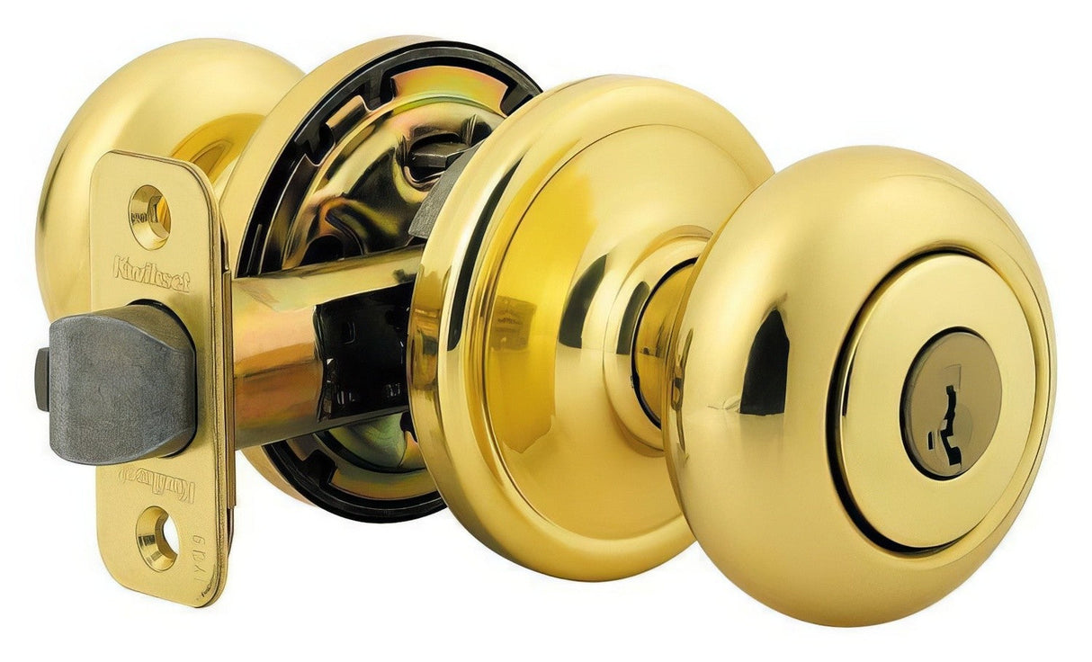 Kwikset 740H-514S iron black keyed entry door knob