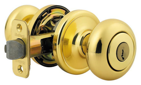 Kwikset 740H-514 iron black keyed entry door knob