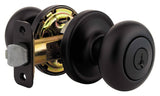 Kwikset 740H-5SV1 antique brass keyed entry door knob