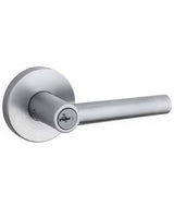 Kwikset 740MILRDT-26DS satin chrome passage door lever