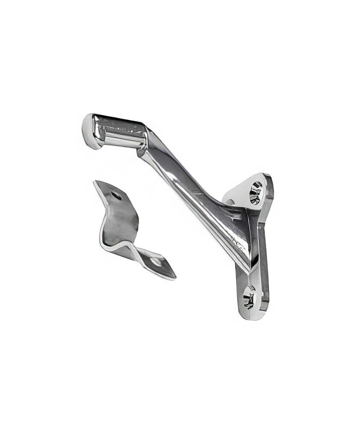 Better Home Products 741PB polished brass handrail bracket