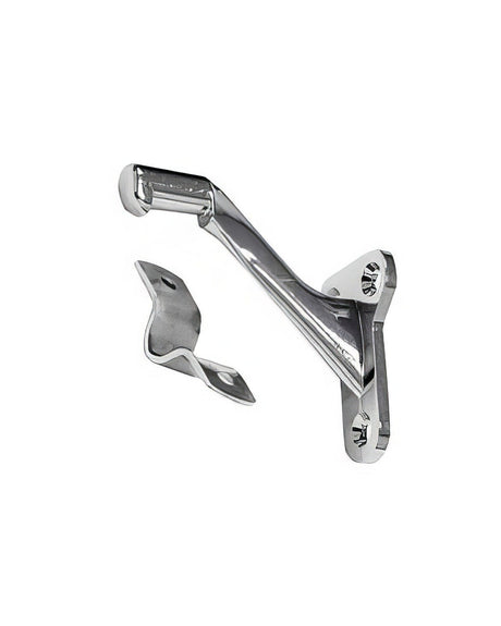 Better Home Products 741PB polished brass handrail bracket