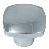 Laurey 74466 744 Aventura 1-1/2" Zinc Square Cabinet Knob Oil Rubbed Bronze