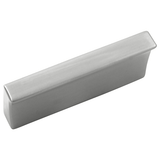 Laurey 74828 748 C/C - Contempo 1.22" Zinc Edge Cabinet Pull Satin Nickel