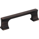 Jeffrey Alexander 752-96DBAC brushed oil rubbed bronze cabinet drawer pull