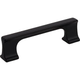 Jeffrey Alexander 752-96MB matte black cabinet drawer pull