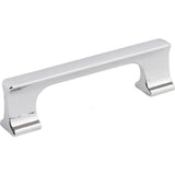 Jeffrey Alexander 752-96PC polished chrome cabinet drawer pull