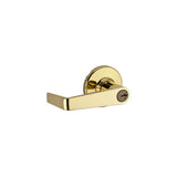 Kwikset 756KNL Kingston Lever Light Commercial Keyed Entry Door Lock SmartKey in Satin Chrome
