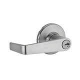 Kwikset 756KNL Kingston Lever Light Commercial Keyed Entry Door Lock SmartKey in Bright Brass