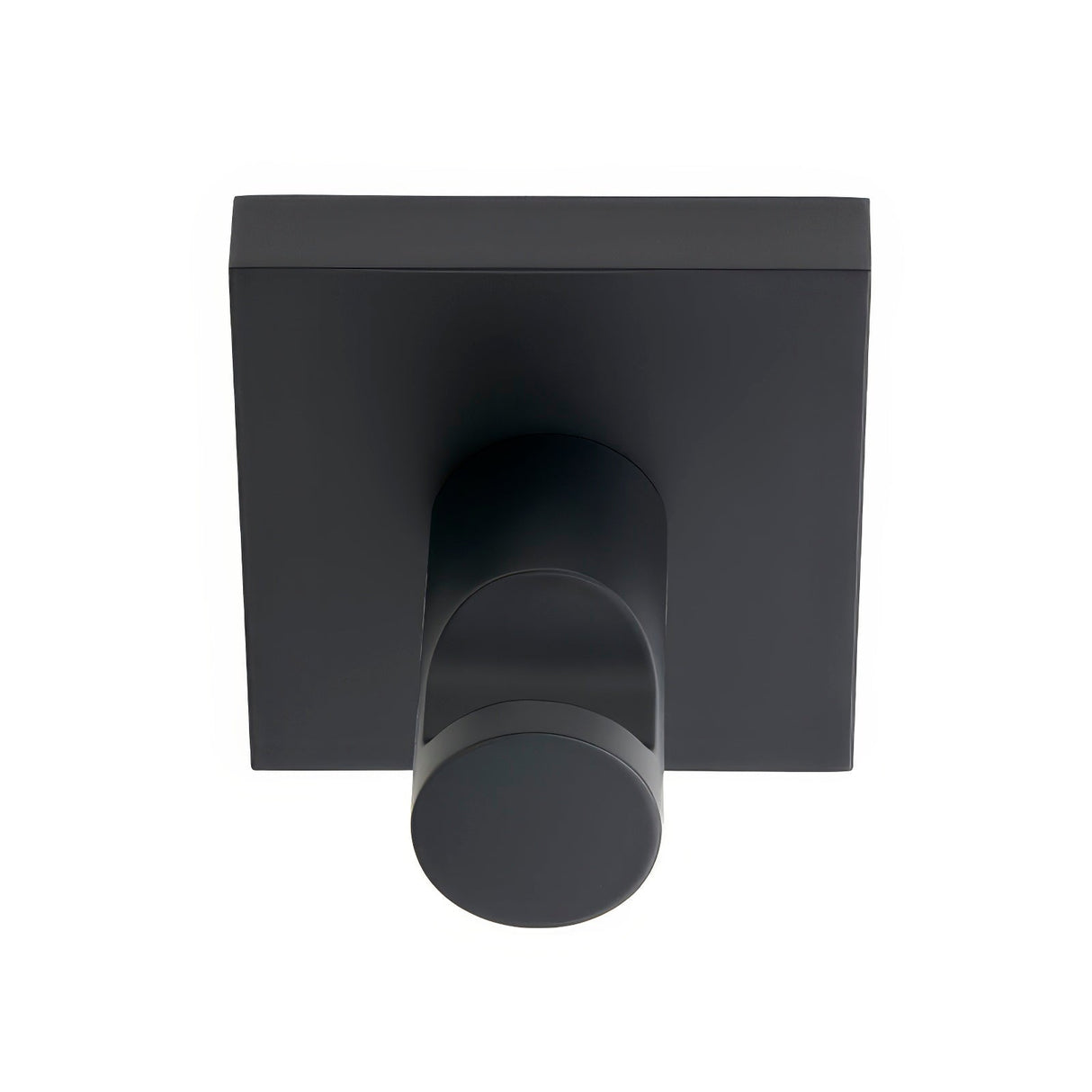 Better Home Products 7601BLK matte black single robe hook