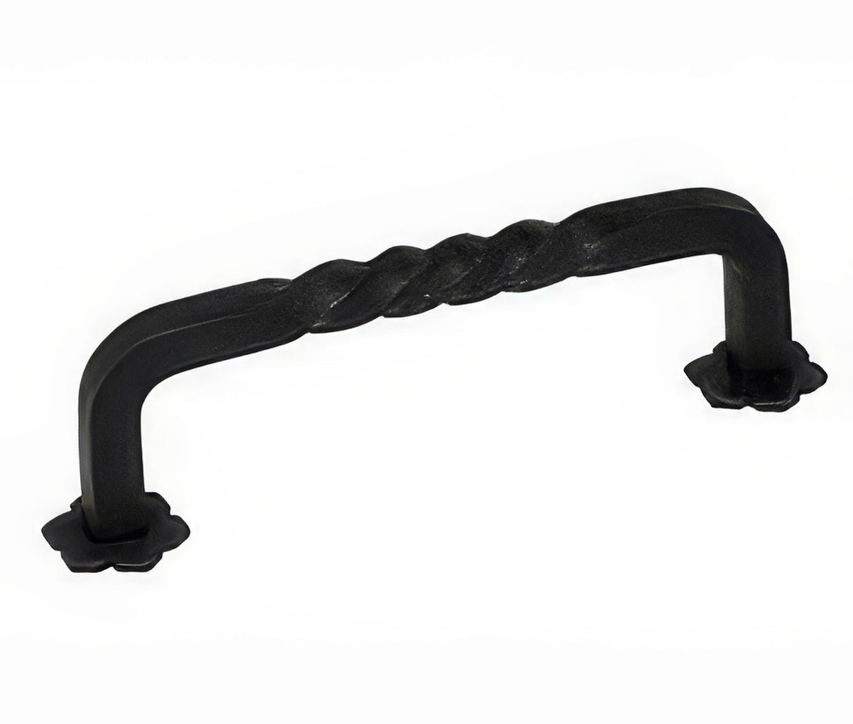 Emtek 76022FBS flat black drawer cabinet pull