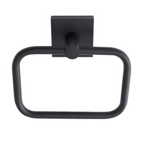 Better Home Products 7604BLK matte black towel ring