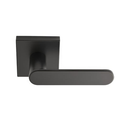 Better Home Products 76144BLK matte black passage door lever