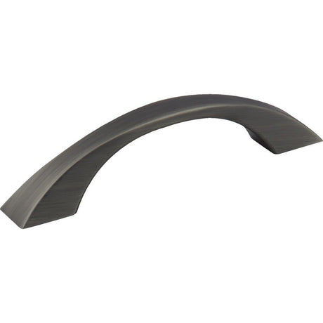 Jeffrey Alexander 767-96BNBDL Philip cabinet drawer pull, additional view