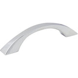Jeffrey Alexander 767-96PC polished chrome cabinet drawer pull