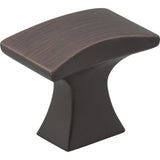 Jeffrey Alexander 767DBAC brushed oil rubbed bronze cabinet knob