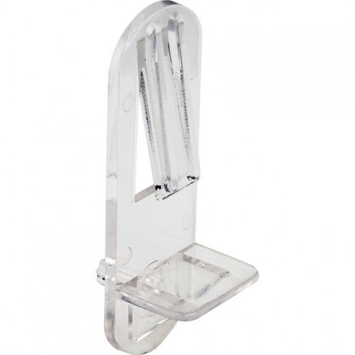 Hardware Resources 7704CL clear pin shelf lock