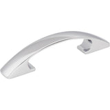 Elements 771-3PC polished chrome cabinet pull