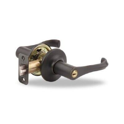 Yale 771WL10BP New Traditions keyed entry keyed entry door lever, additional view