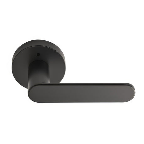 Better Home Products 77244BLK matte black privacy door lever