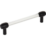 Jeffrey Alexander 775-128MB matte black cabinet drawer pull