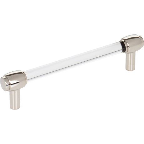 Jeffrey Alexander 775-128NI polished nickel cabinet drawer pull