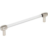 Jeffrey Alexander 775-160NI polished nickel cabinet drawer pull