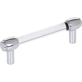 Jeffrey Alexander 775-96PC polished chrome cabinet drawer pull