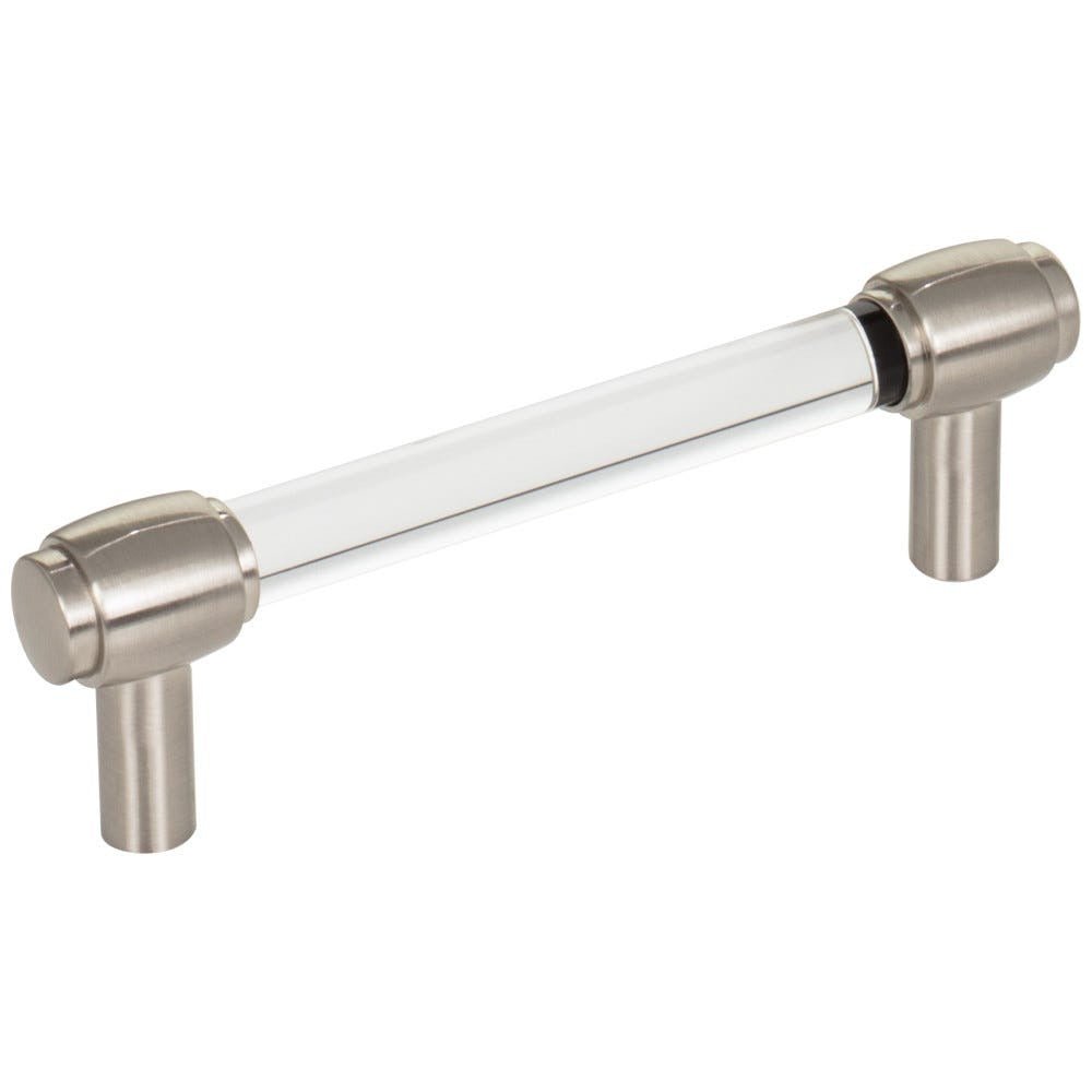 Jeffrey Alexander 775-96SN satin nickel cabinet drawer pull