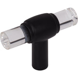 Jeffrey Alexander 775L-MB matte black cabinet knob