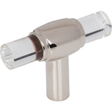 Jeffrey Alexander 775L-NI polished nickel cabinet knob