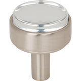 Jeffrey Alexander 775SN satin nickel cabinet knob