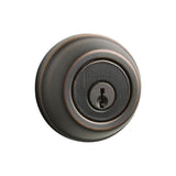 Kwikset 780 Single Cylinder Deadbolt in Antique Brass