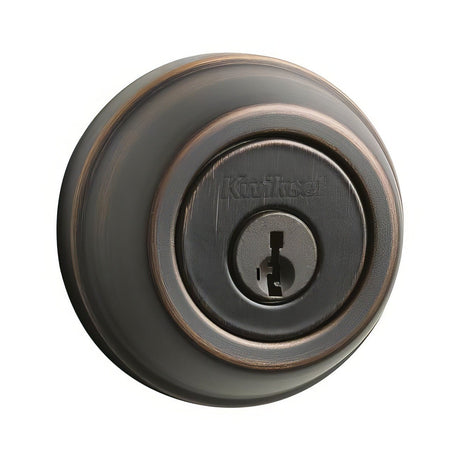 Kwikset 780-15S.STRKP satin nickel single cylinder deadbolt