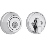 Kwikset 780 Single Cylinder Deadbolt in Satin Chrome