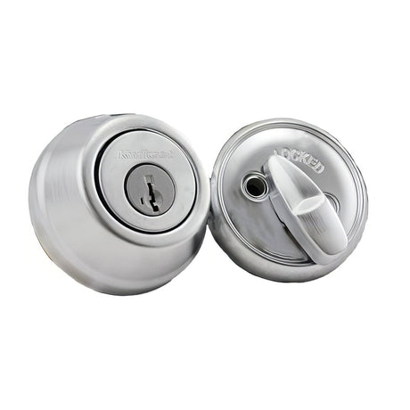 Kwikset 780-26S.STRKP polished chrome single cylinder deadbolt