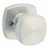 Kwikset Arroyo Half Dummy Door Knob in Satin Nickel