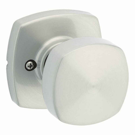 Kwikset Arroyo Half Dummy Door Knob in Satin Nickel